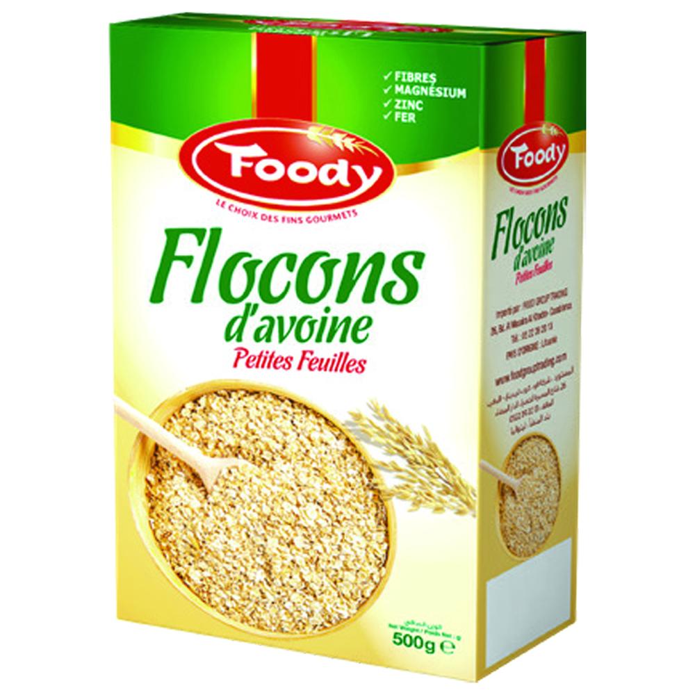 [660940] Flocons d'Avoine Petites Feuilles Foody 500g