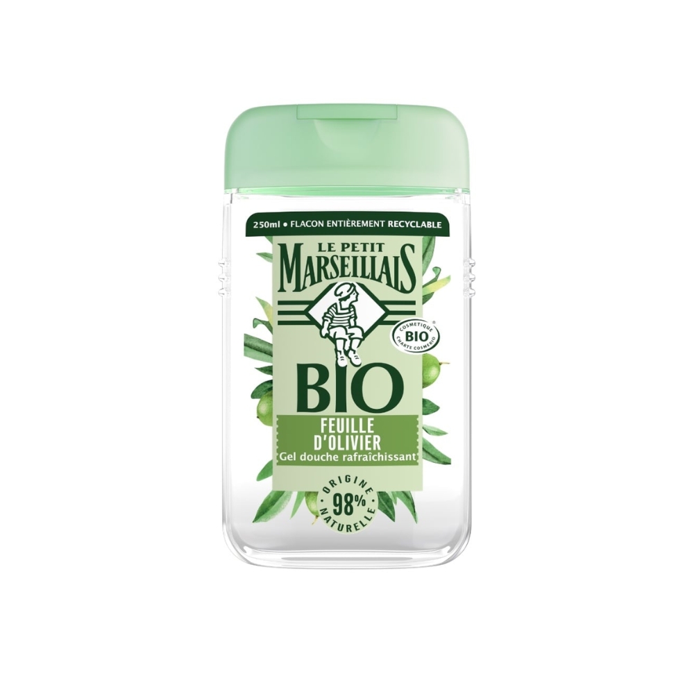Gel Douche Bio Feuille d'Olivier Le Petit Marseillais 250ml