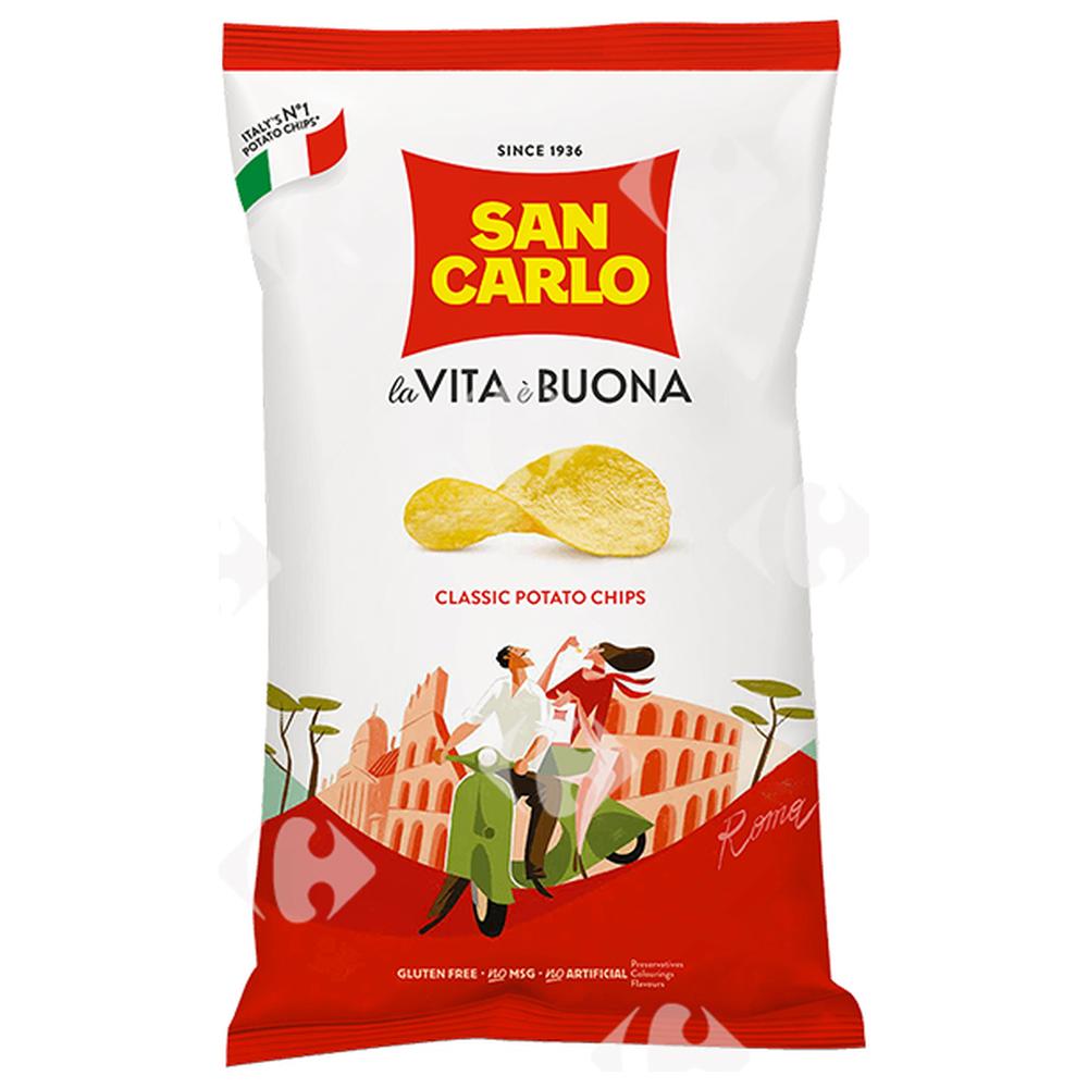 [644970] Chips Classica Sancarlo 150g.