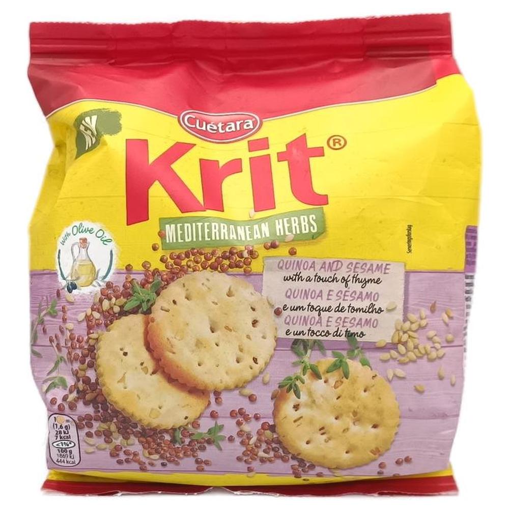 [696562] Biscuits Salés Quinoa Krit 150g