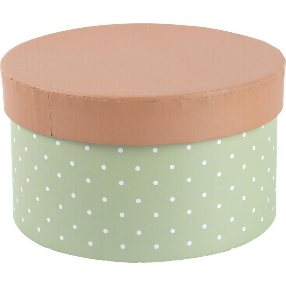 Boîte Carton Ronde Fleurs Petite Kasa 15x15x9 cm