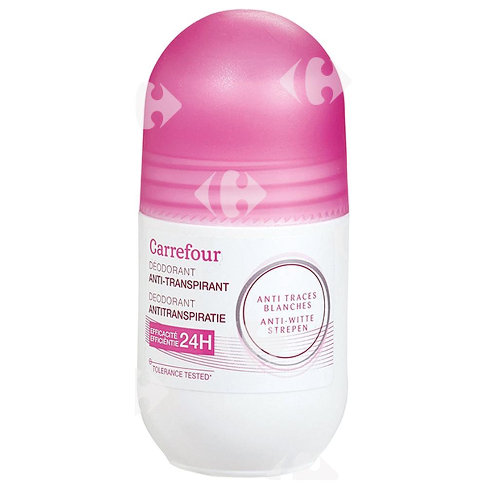 [565691] Roll-on Anti-Traces Blanches Carrefour 50ml.