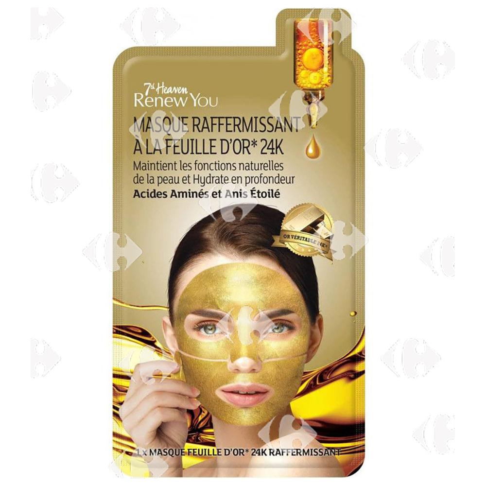 [669918] Masque Tissu 24K Gold Renew You 7Th Heaven 1 unité
