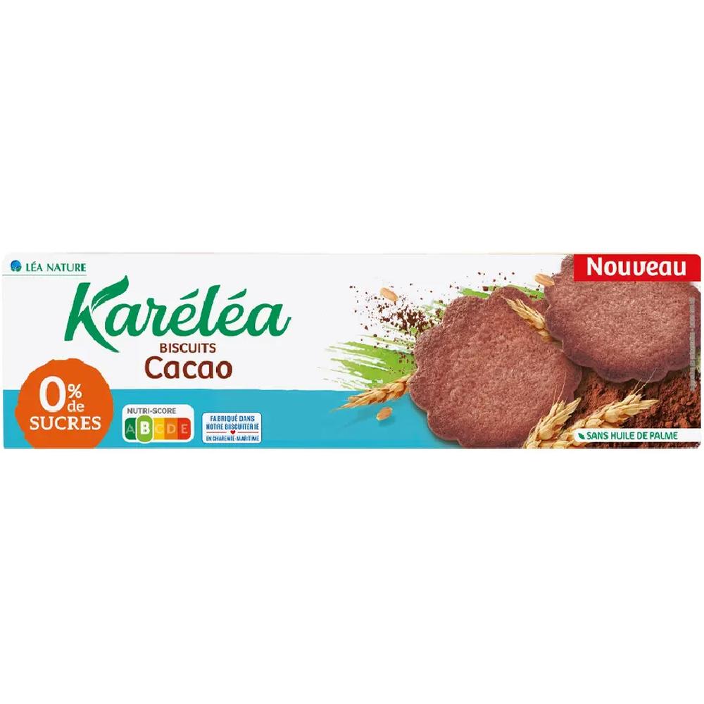 [724215] Biscuits Cacao Sans Sucre Karéléa 132g