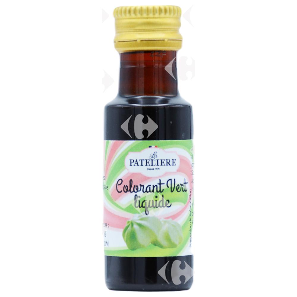 [665547] Colorant Vert Liquide Naturel La Pateliere 20ml