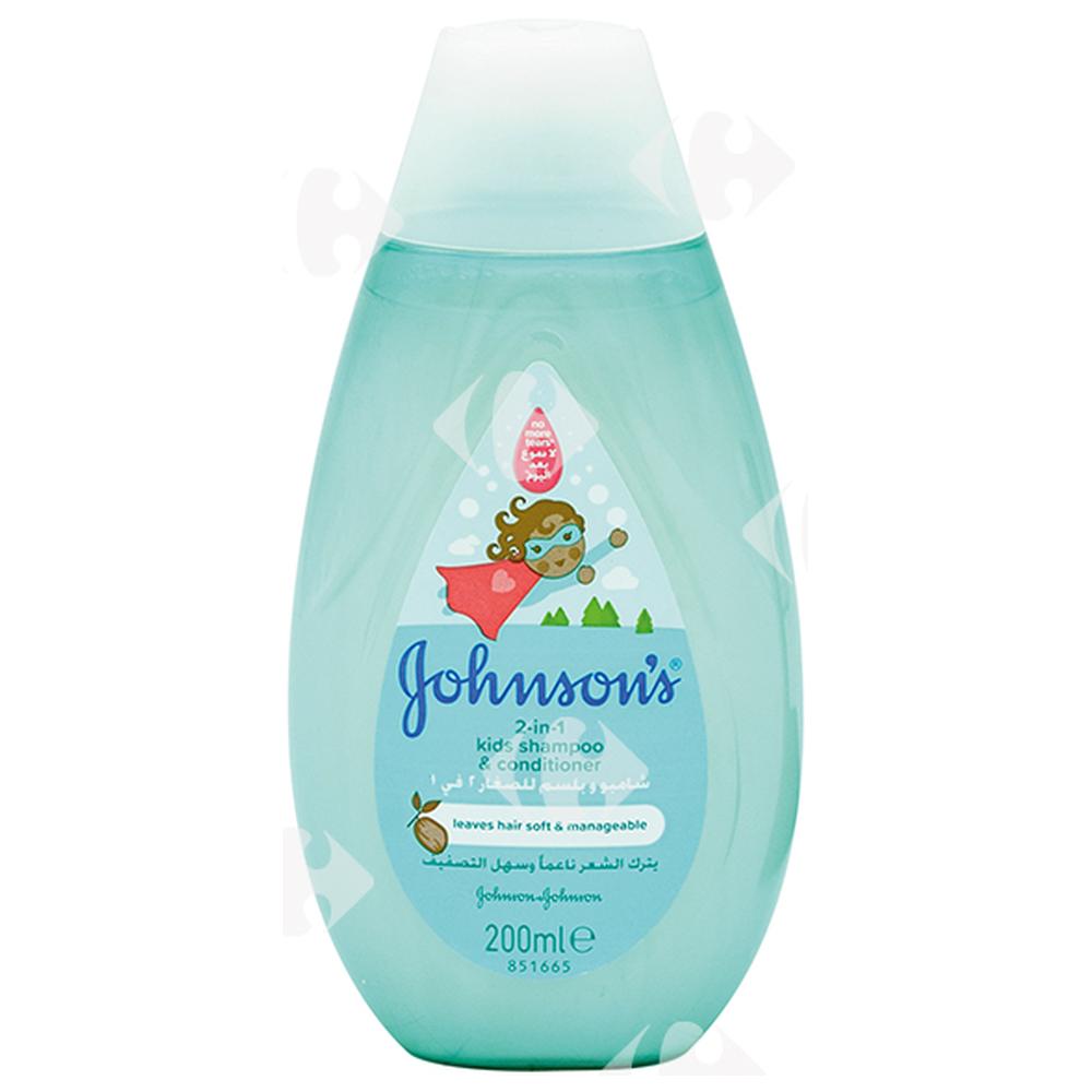 [634578] Shampooing Bébé 2en1 Johnson's Baby 200ml