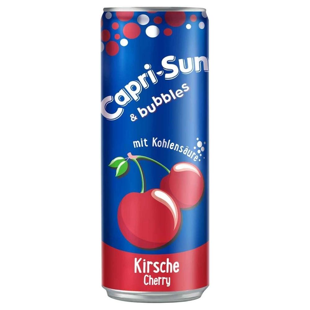 [720157] Boisson Gazeuse Cerise Capri-Sun Bubbles Canette 330ML