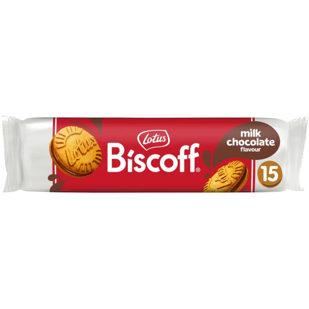 [699145] Biscuit Sandwich Chocolat au Lait Lotus 150g