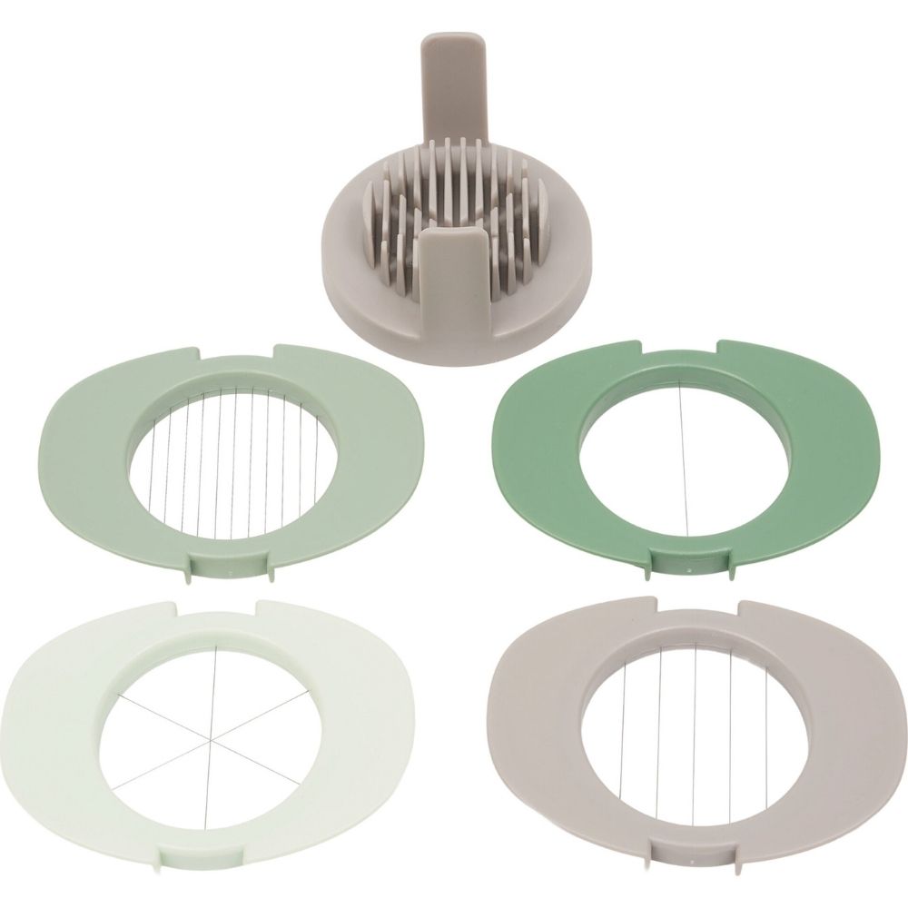 Coupe Œufs Inox 4 Formes Kasa 10cm