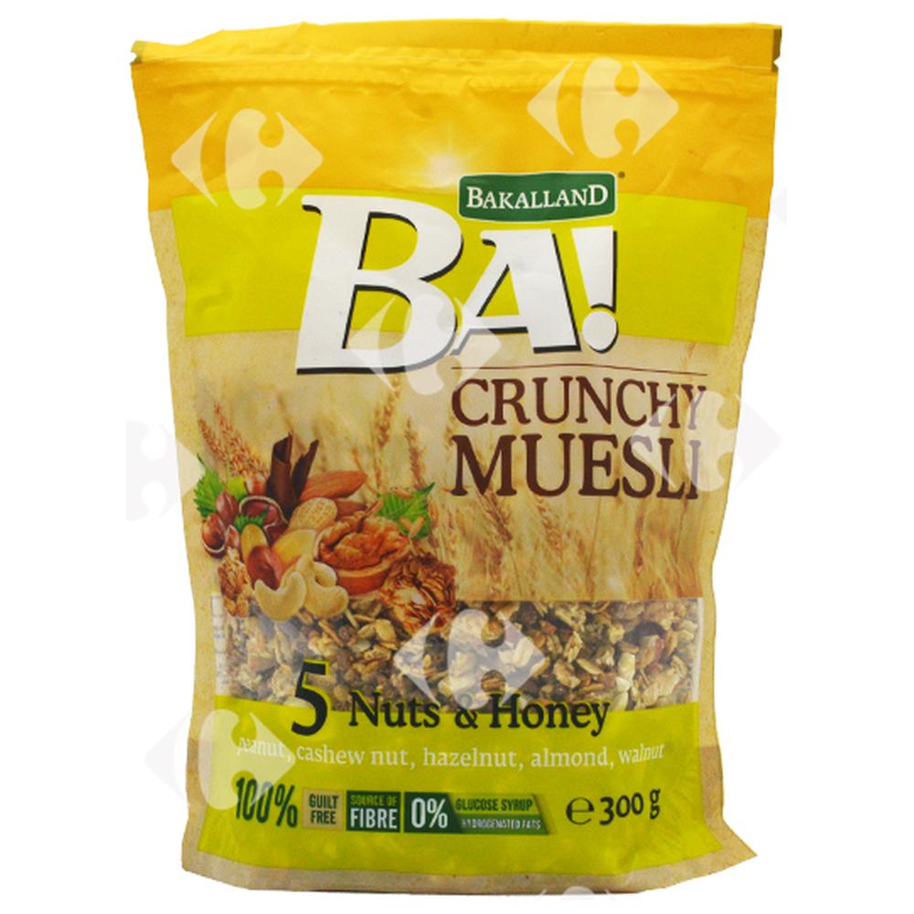 [643344] Muesli Crunchy Noisette Ba 300g.