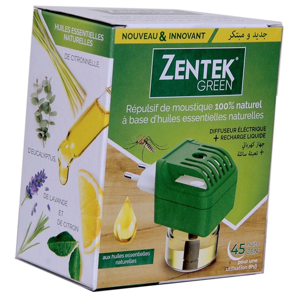 [679325] Diffuseur éléctrique Naturel avec Recharge Liquide Zentek 45 Nuits