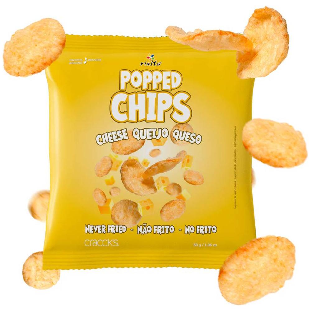 Crackers au Fromage Popped Chips Rialto 30g
