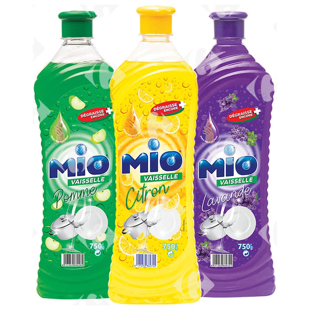 [650015] Lot de 3 Liquides Vaisselle Mio 750ml