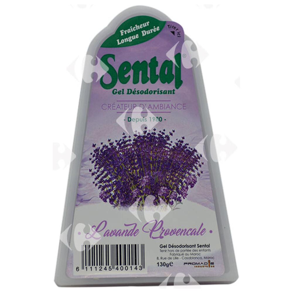 [155191] Désodorisant Gel Lavande Sental 130g.