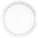 Assiette Plate Kasa en Porcelaine Blanche Campestre 27cm