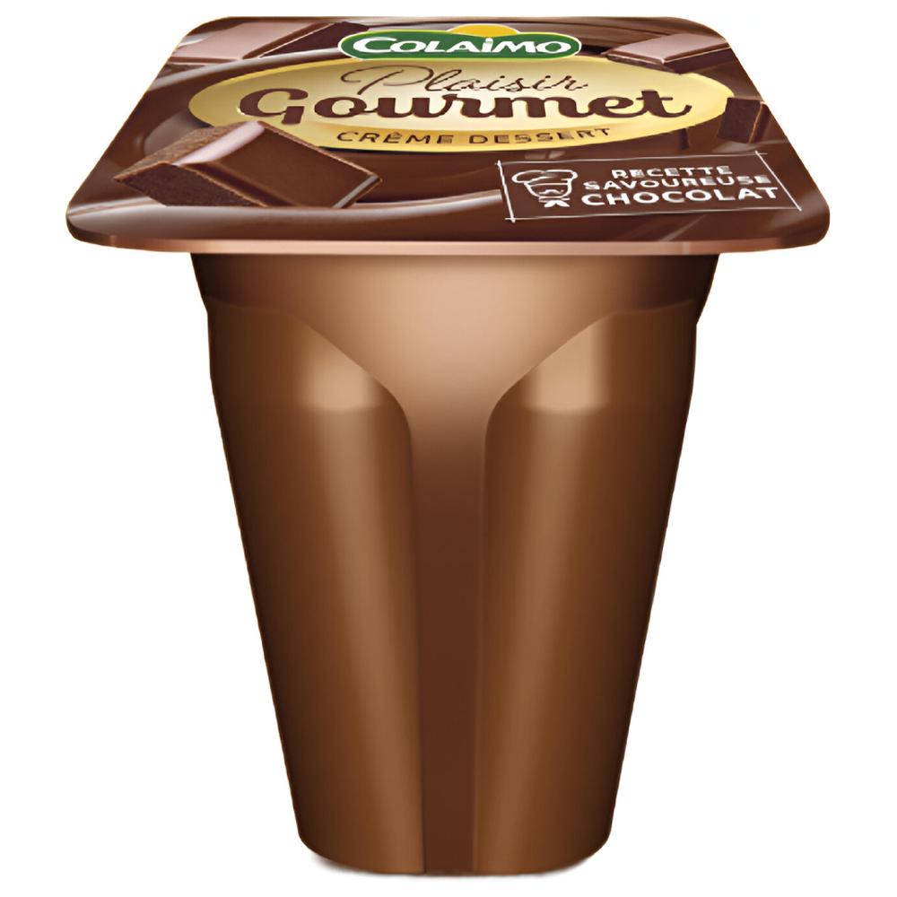 Yaourt Crème Dessert Chocolat Plaisir Gourmet Colaimo 80g