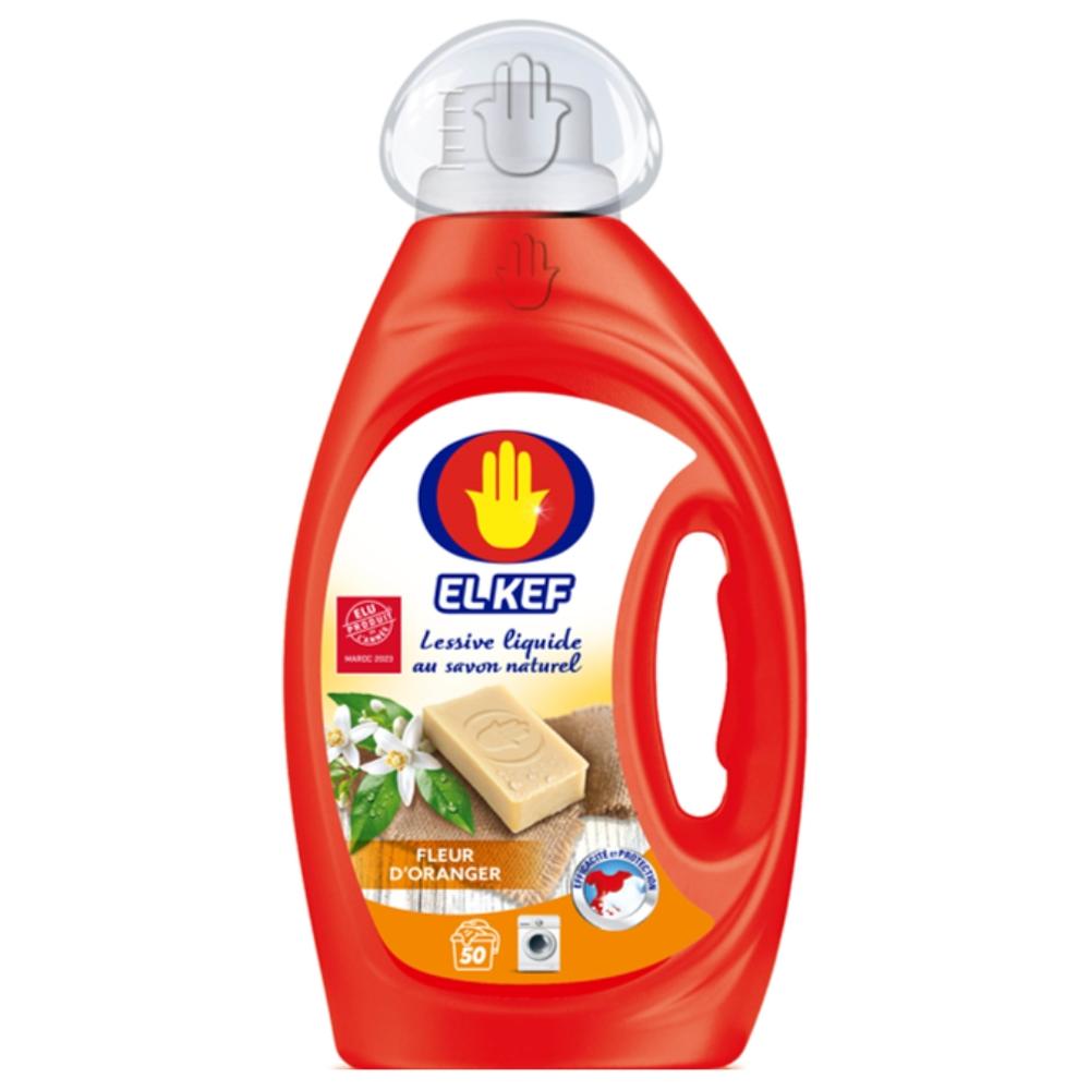 [713743] Lessive Liquide Machine Automatique Fleur d'Oranger El Kef 4L.