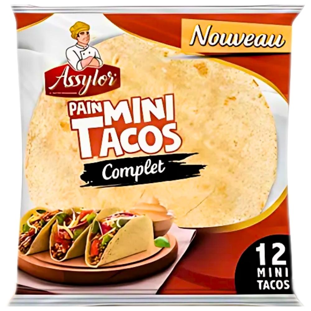 Pain Mini Tacos Complet Assylor 12 unités