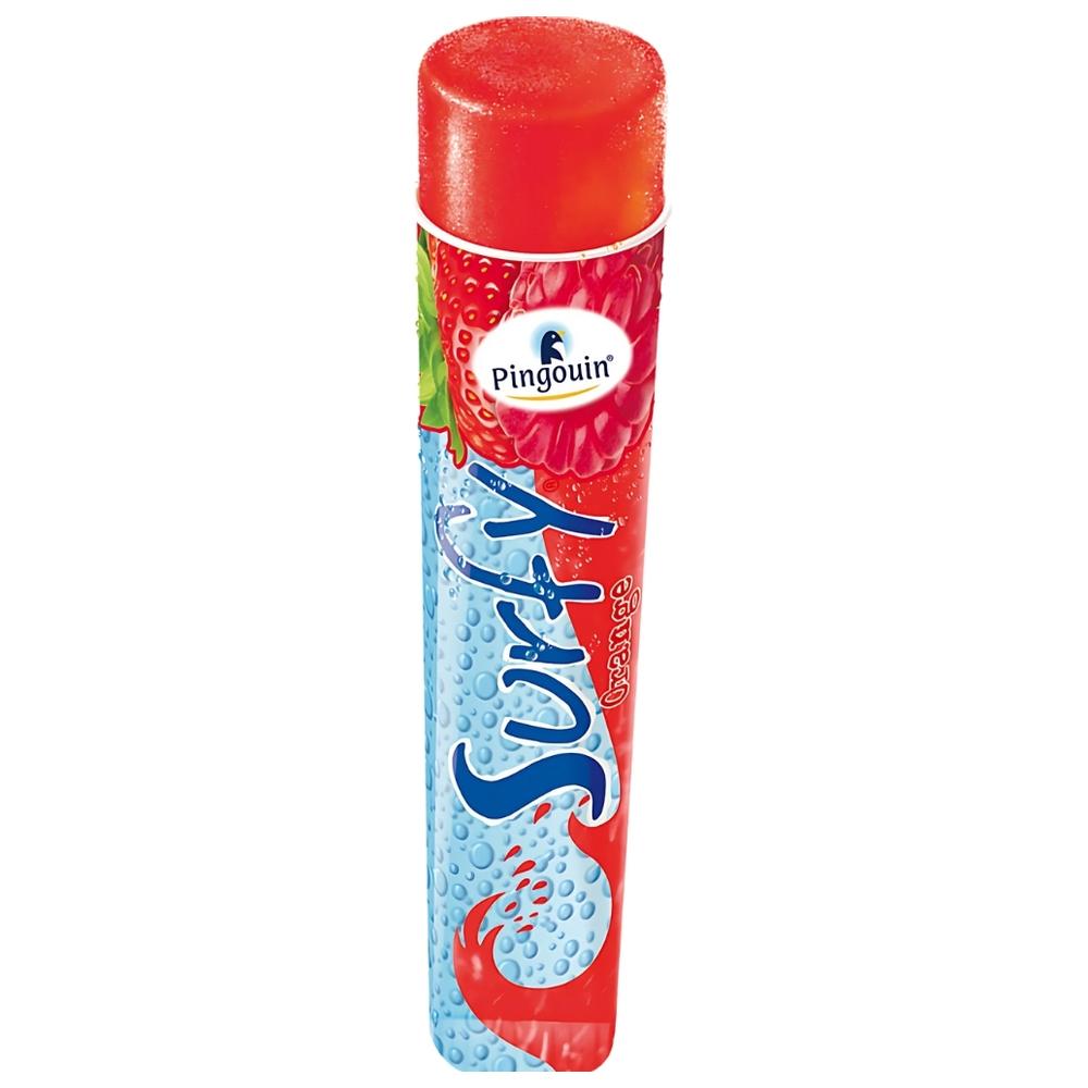 [731930] Bâtonnet Glacé Fruits Rouges Surfy Pingouin 120ml