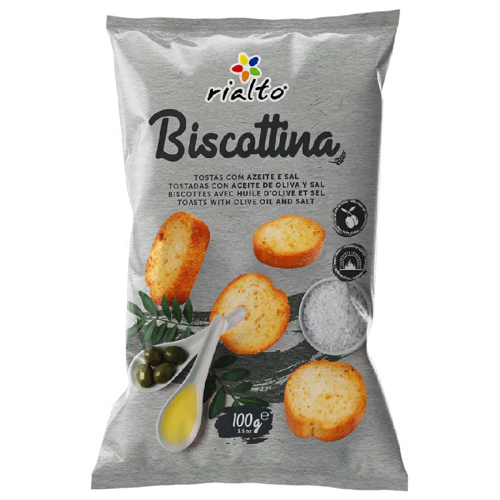 Pain Grillé à l'Huile d'Olive au Sel Rialto 100g