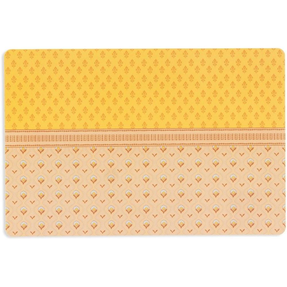 [716769] Set De Table Rectangulaire Rose Pvc Chaud Boho Kasa 45x30cm
