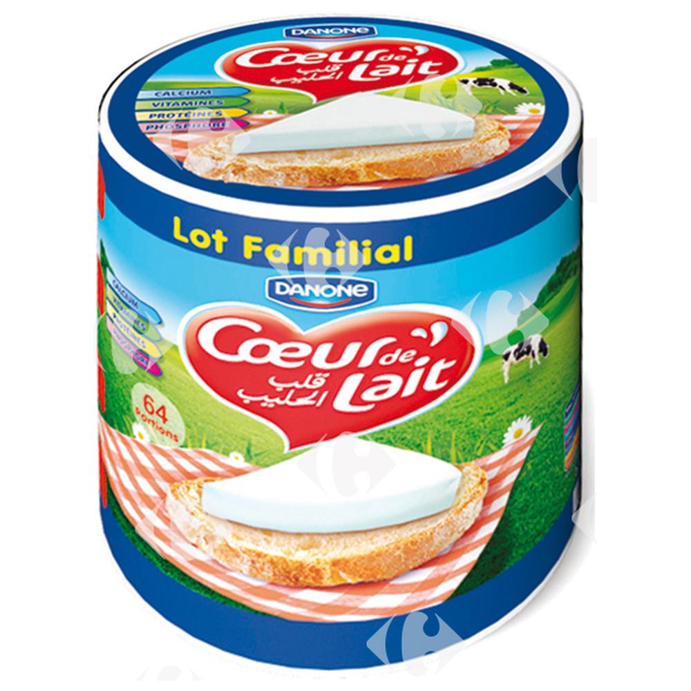 [226100] Fromage Fondu Cœur de Lait 64 unités.