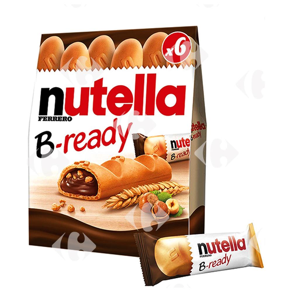 [614689] Pack Biscuits B-Ready Nutella 6x132g