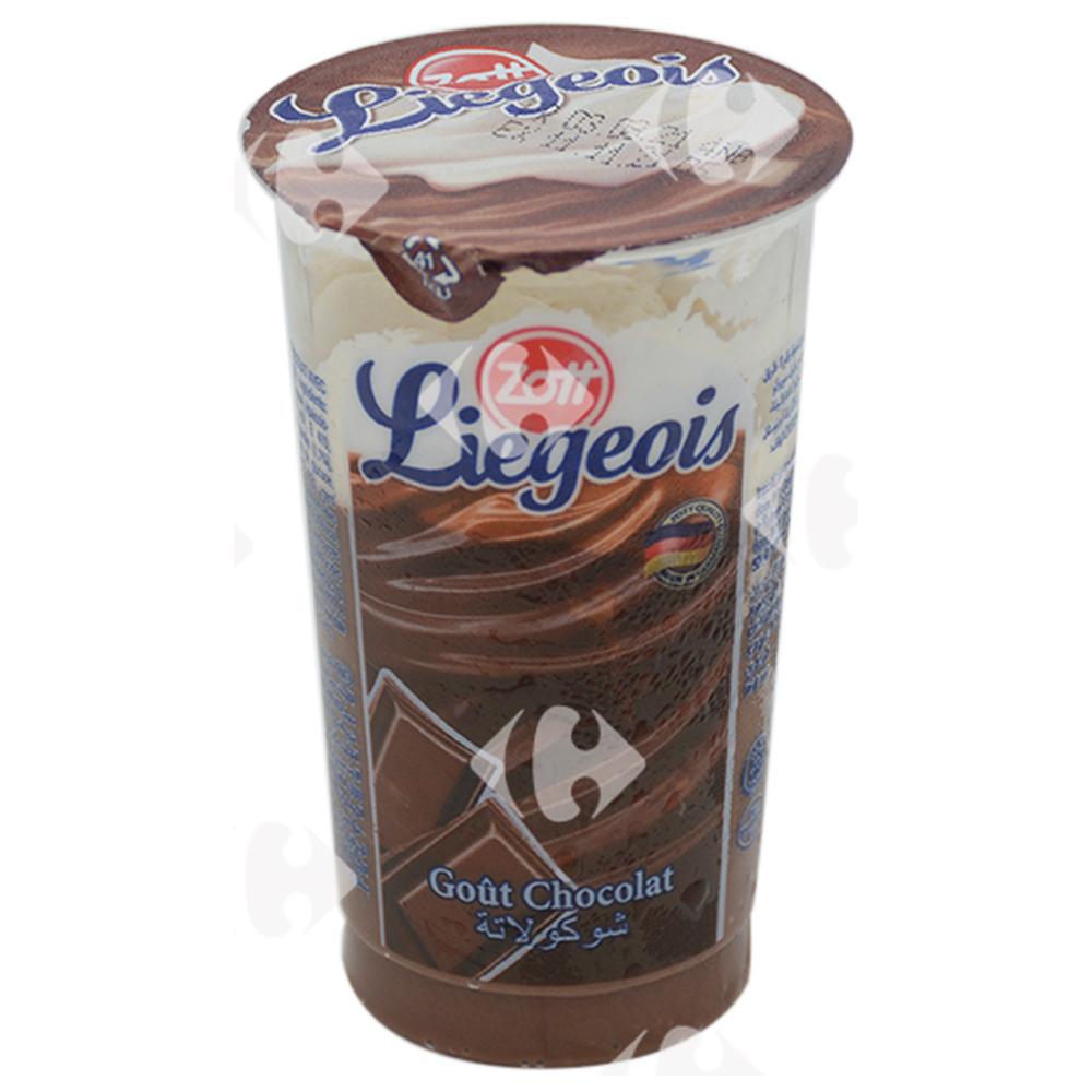 Dessert Liégeois Chocolat Zott 175g.