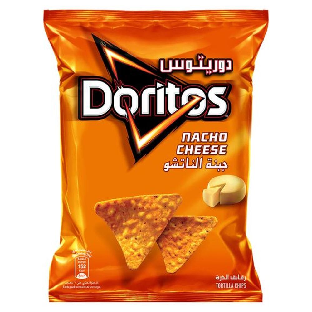 Chips Tortillas Nacho Cheese Doritos 43g
