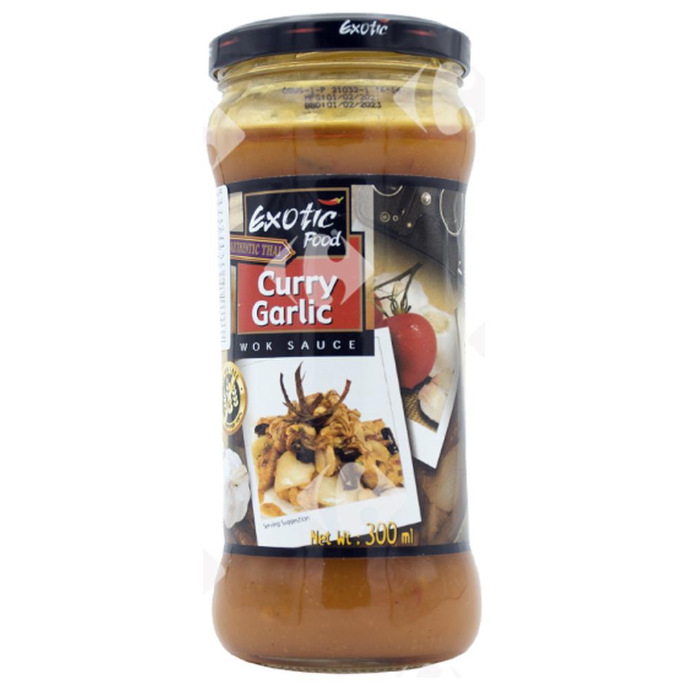 [561778] Sauce Wok Curry Ail Exotic Food 300ml.