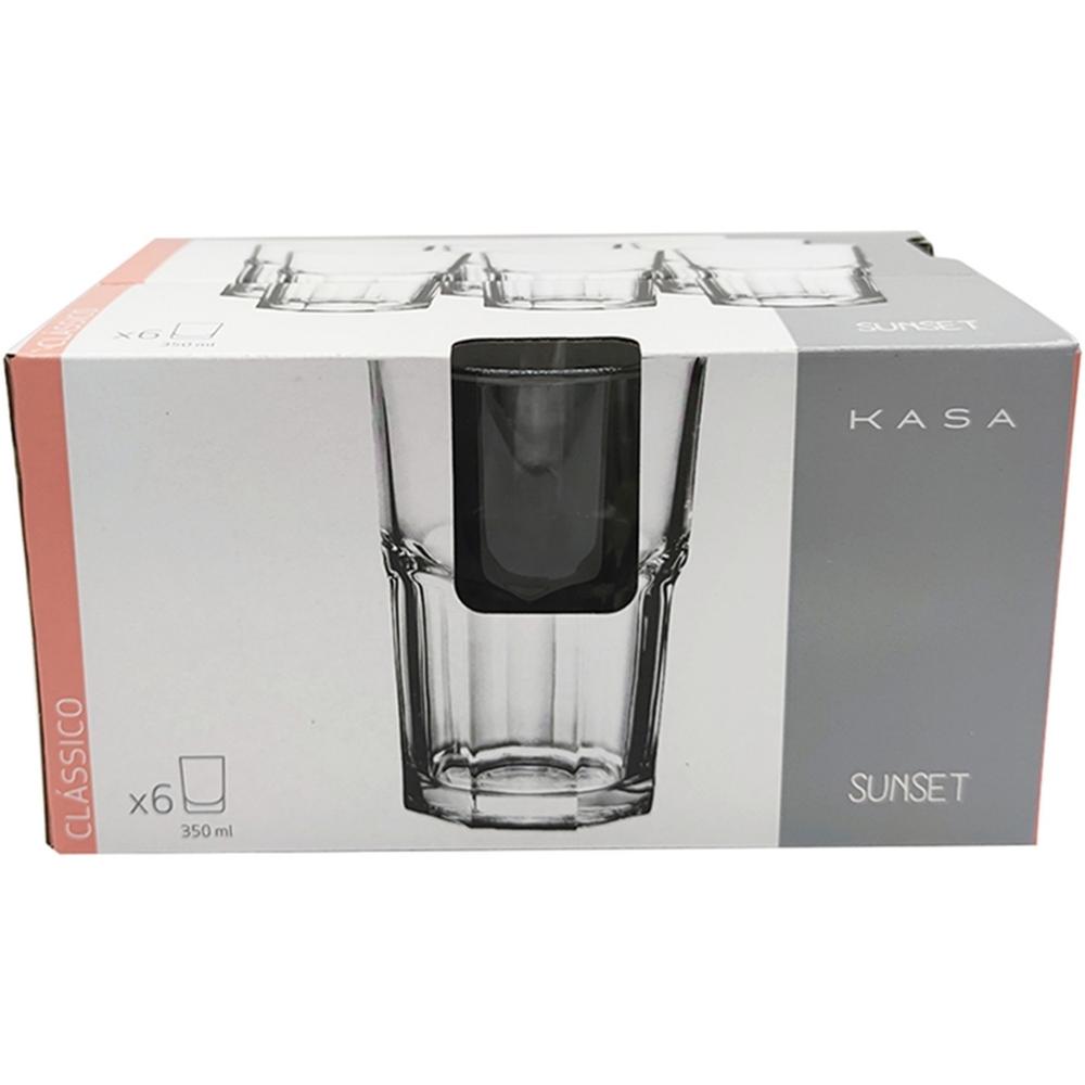Verres à Eau Sunset Kasa 6x35cl
