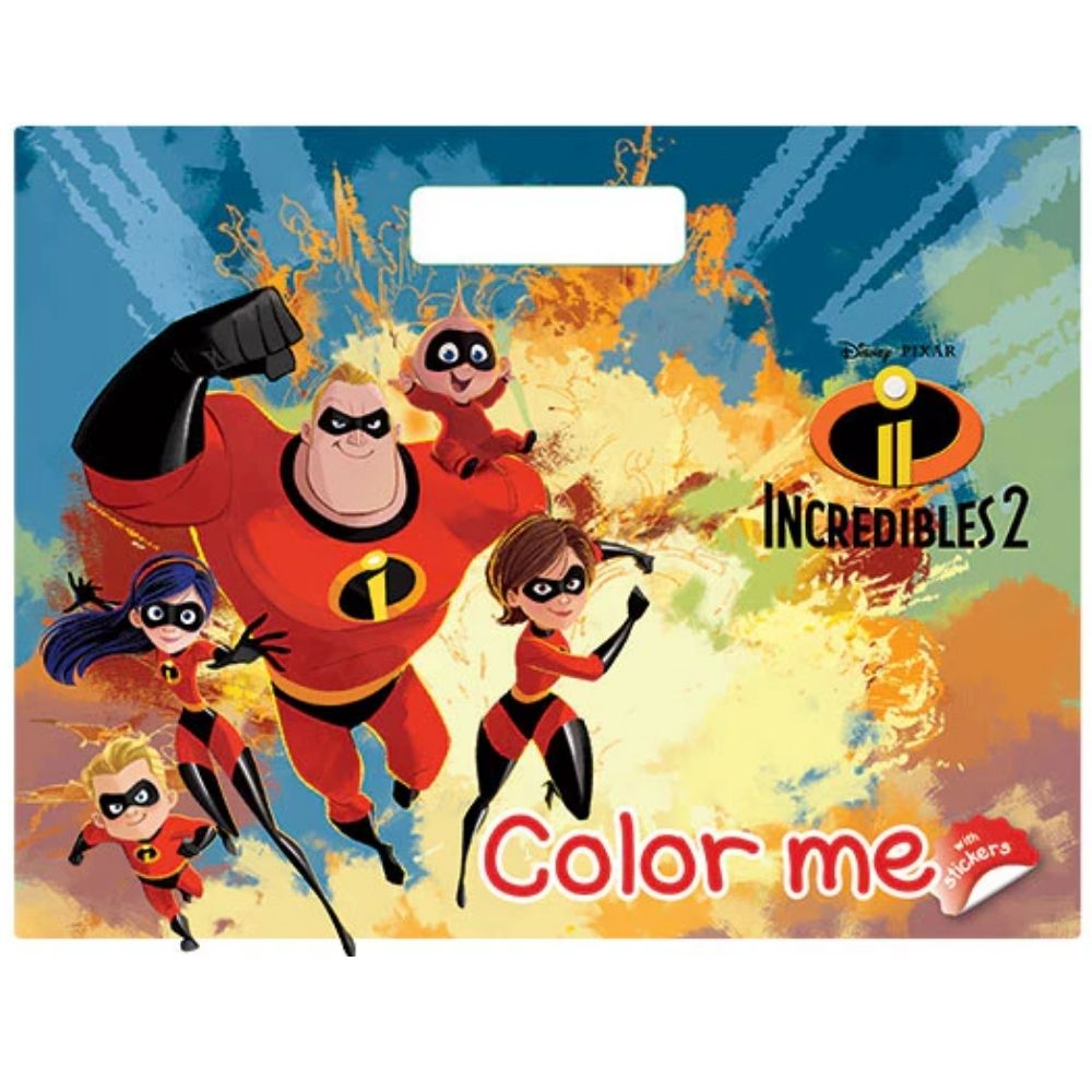 [627556] Disney Marvel Avengers Colorie-moi avec des Autocollants