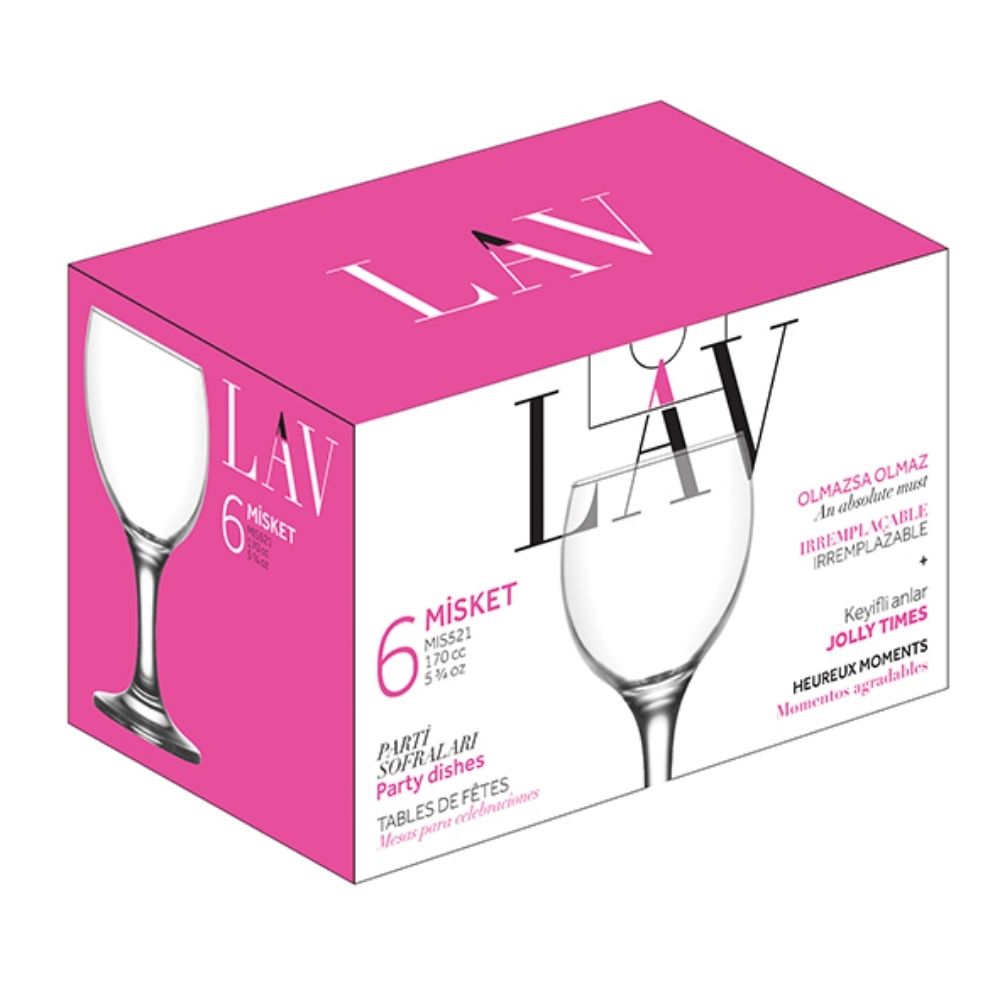 [544808] Ensemble de 6 Verres Misket à Vin