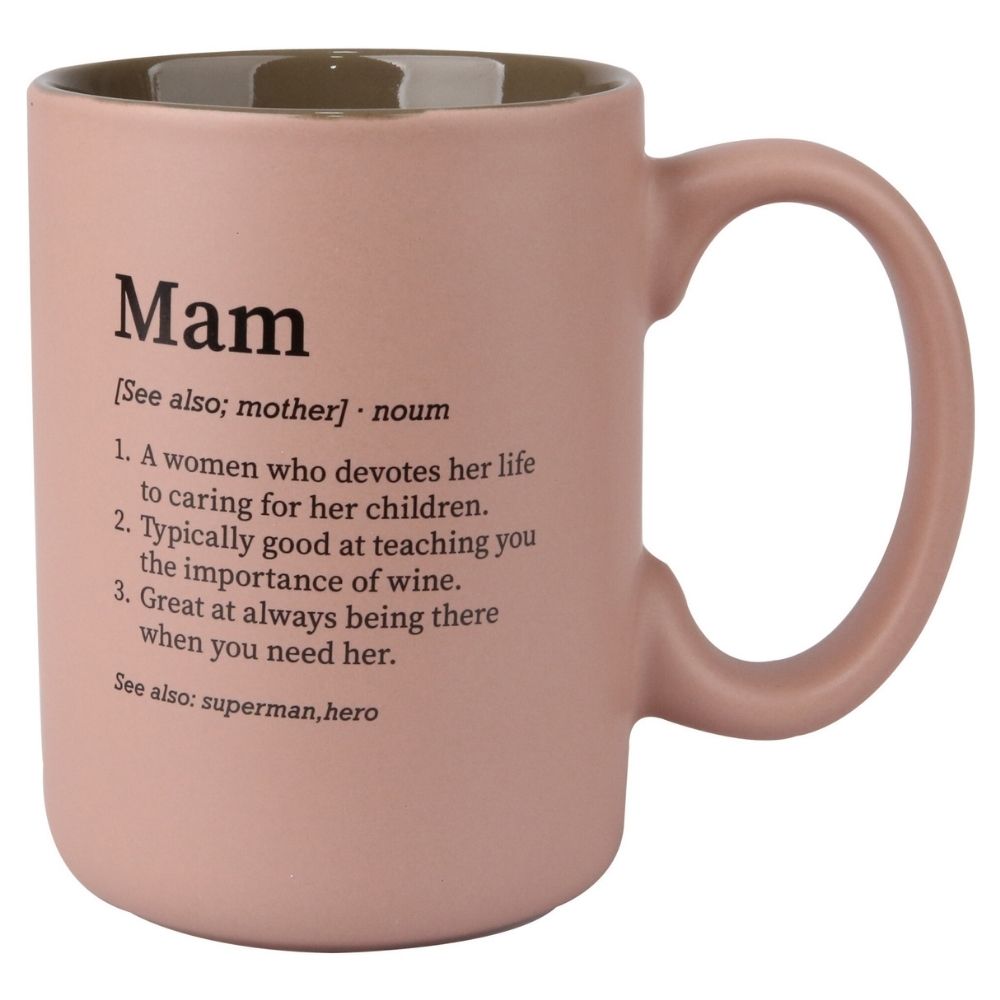 Mug Kasa en Porcelaine Rose Mum 50cl