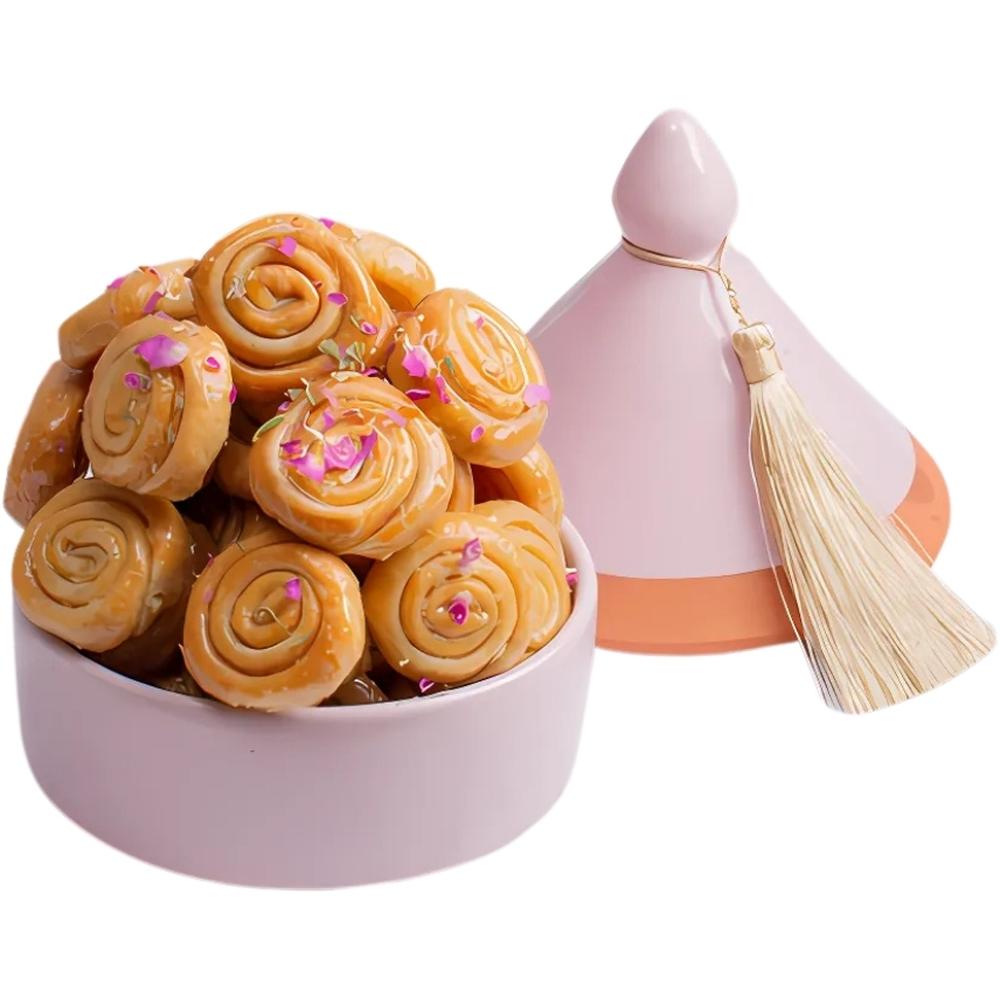 [726798] Mhancha aux Amandes Barquette au kg