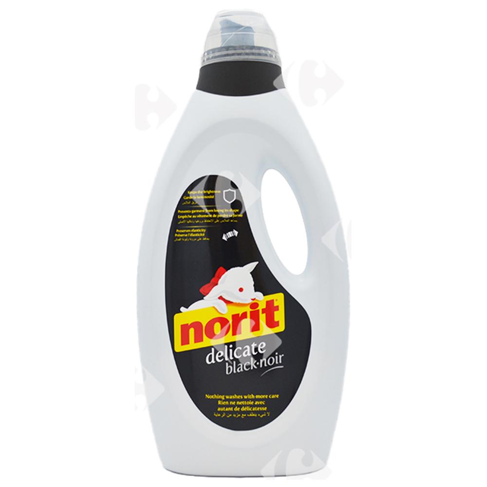 Détergent Lessive Liquide Délicat Noir Norit 1,125L.