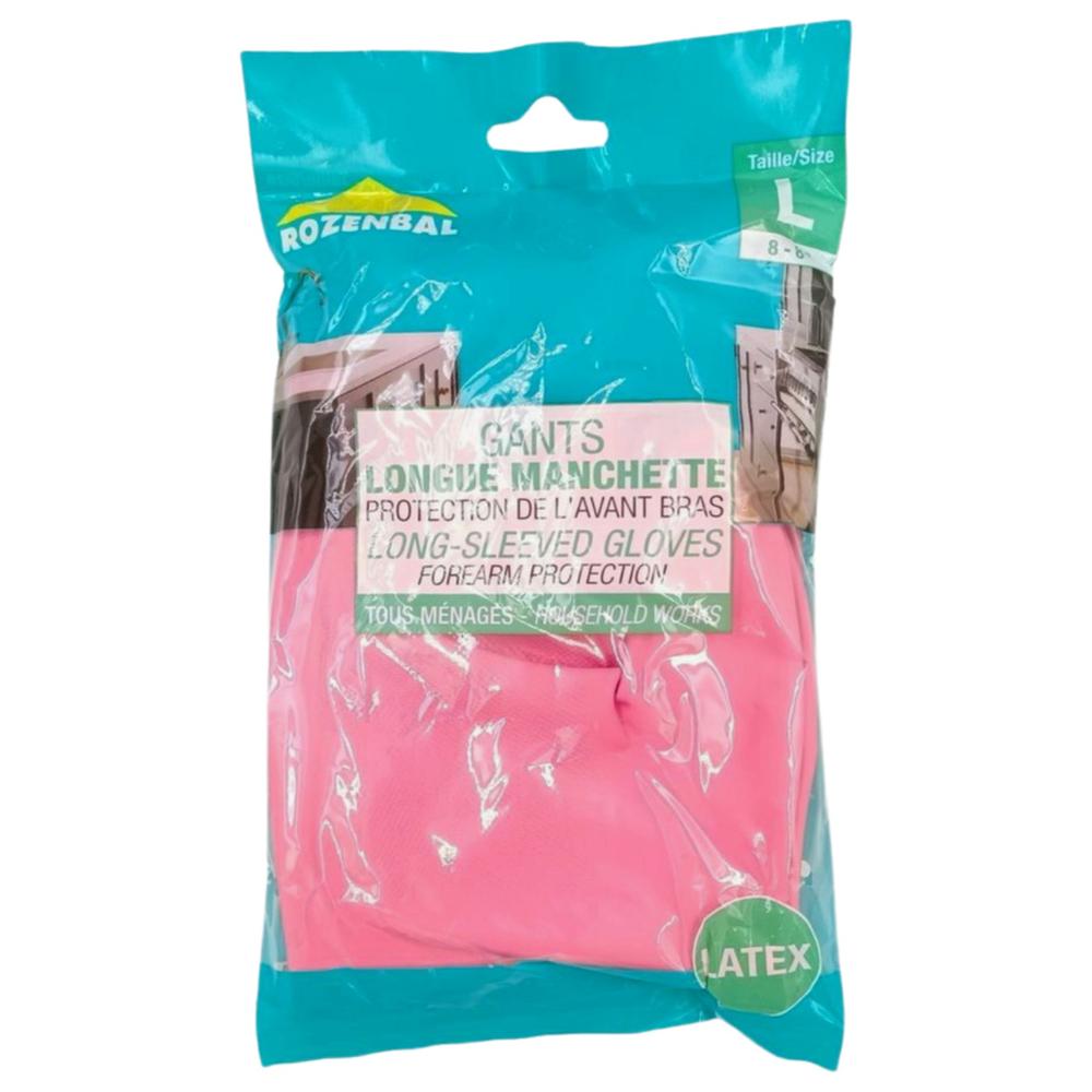 [706710] Gant de Ménage Long Manchette Taille L.