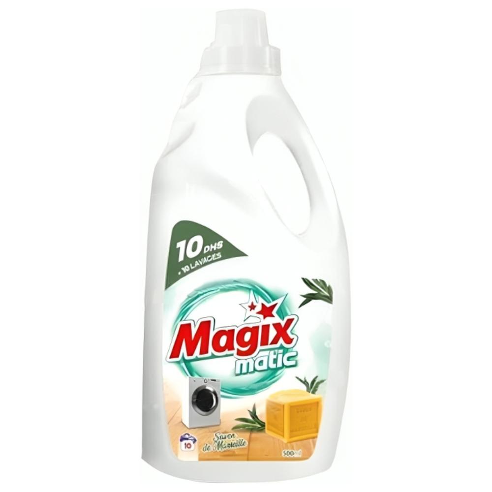 Lessive Liquide Savon Marseille Magix 500ml