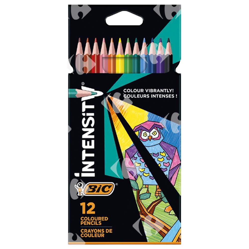 [615336] Crayons de Couleur Color up BIC 12 unités