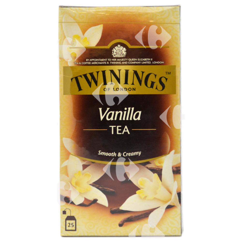 [548489] Infusions en Sachets Vanille Twinings 25 sachets.