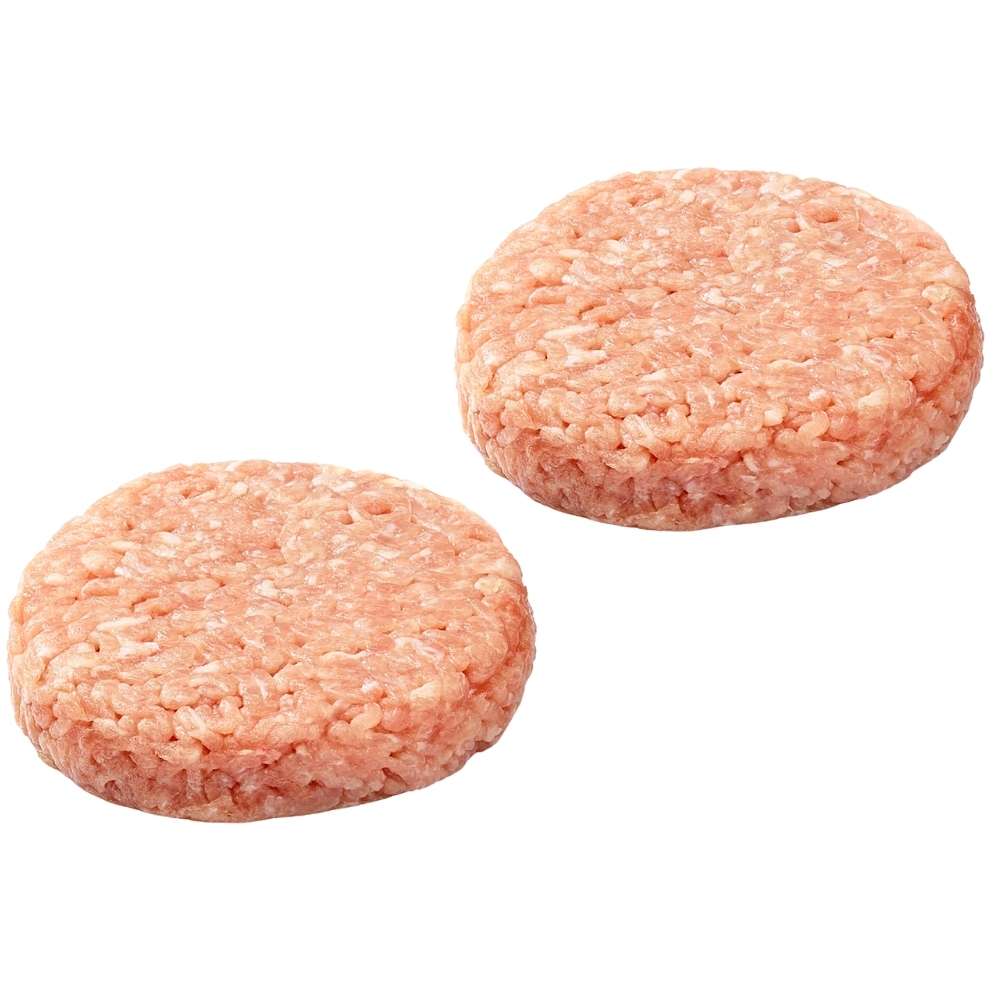 Burger Poulet Nature en Barquette 500g