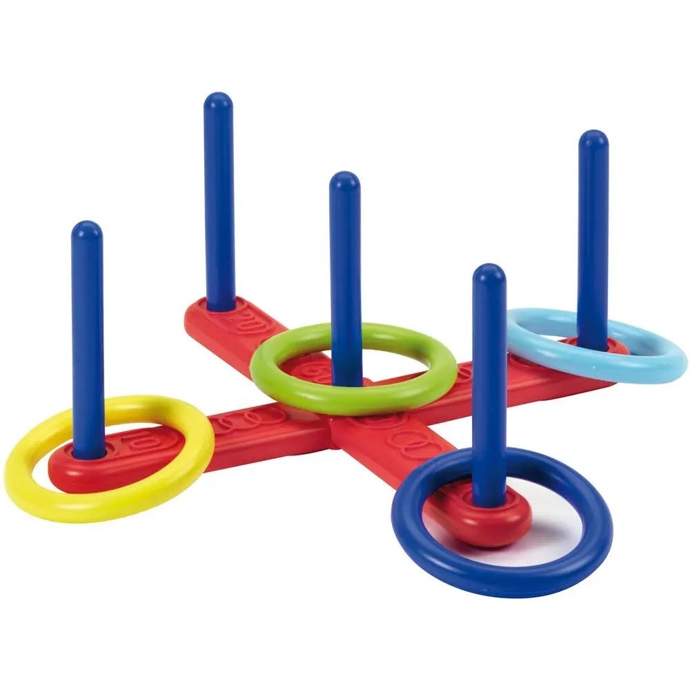 Jeu Croix 4 Anneaux Plage 41x41x17 cm
