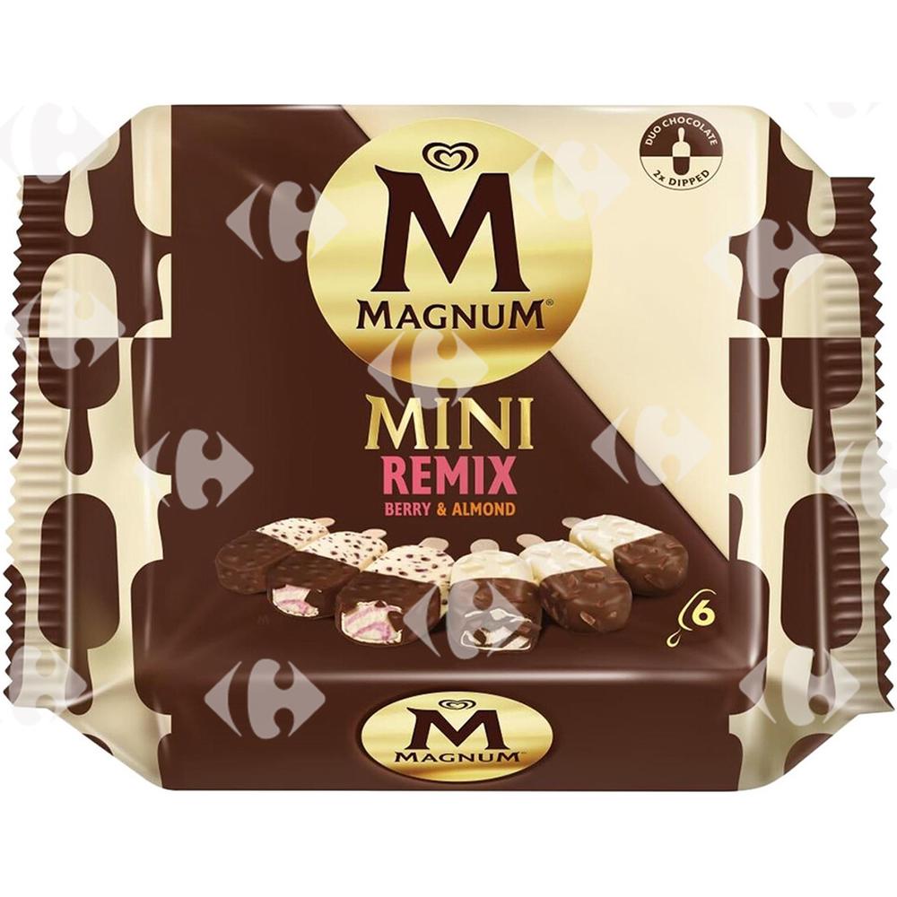 [681958] Multipack Mini Amandes Remix Magnum 6x60ml.