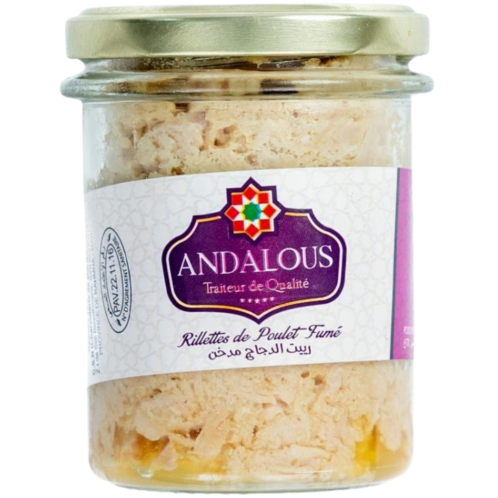[602239] Rillettes de Poulet Fumé 200g