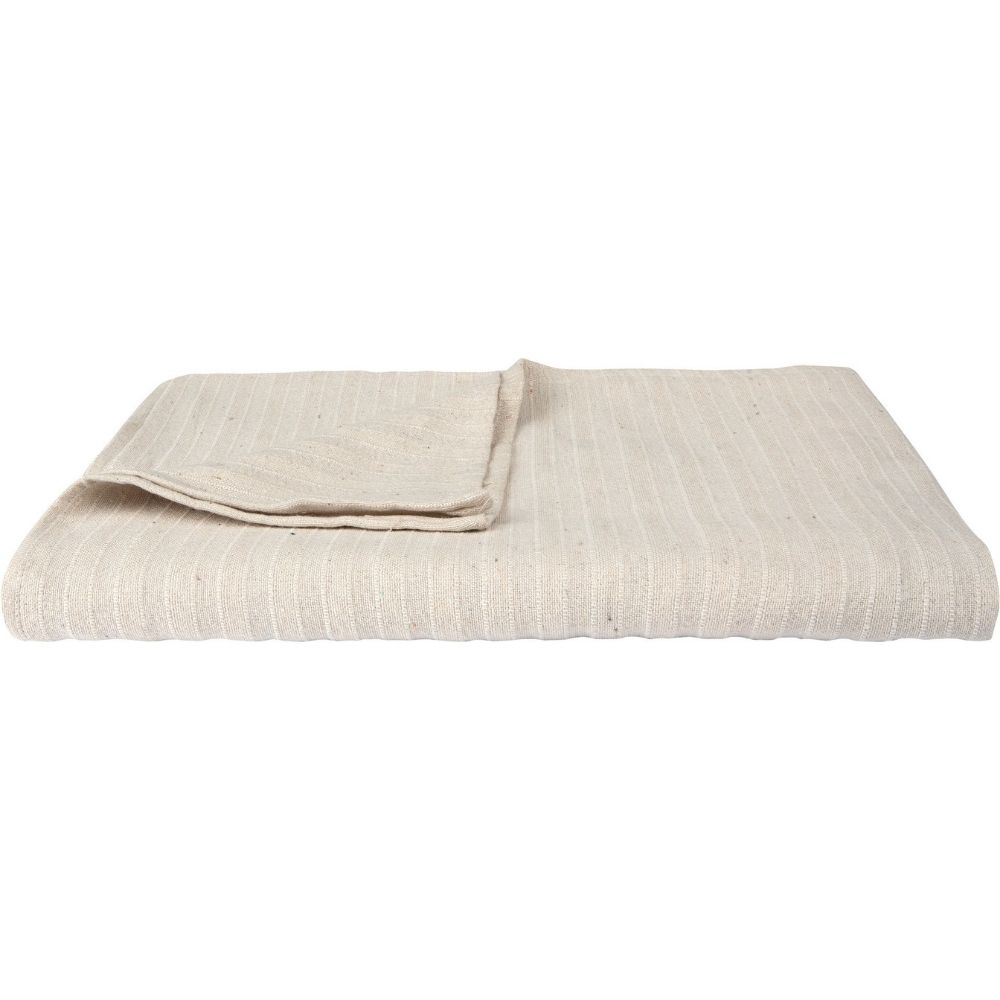 [731297] Plaid Multi-Usages Beige Kasa 230x250cm