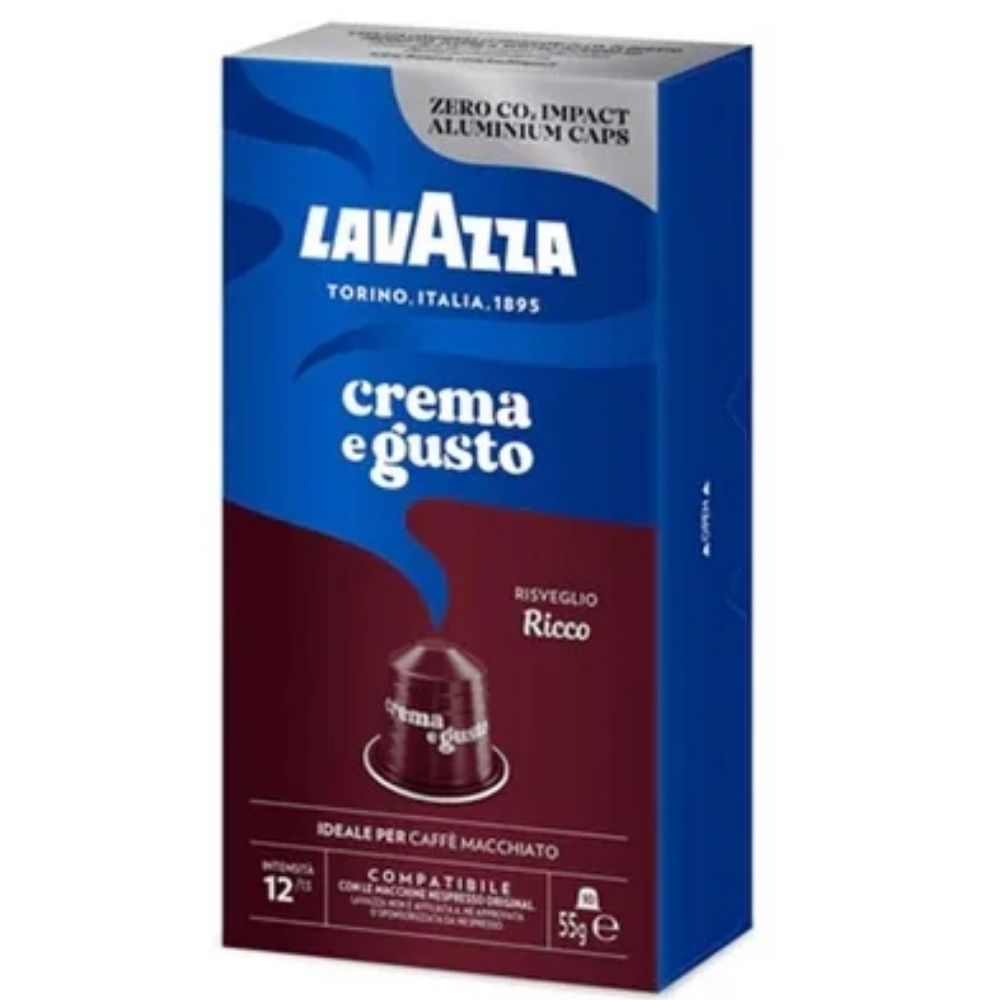 [697432] Crema Egusto Ricco Lavazza – 10 Capsules