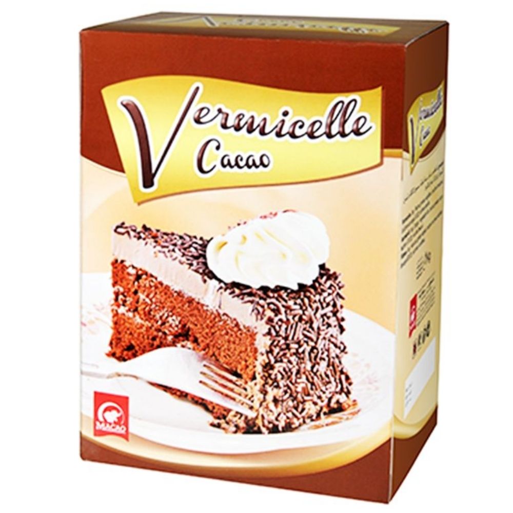 Vermicelles Cacao Pour Decoration Macao 200G