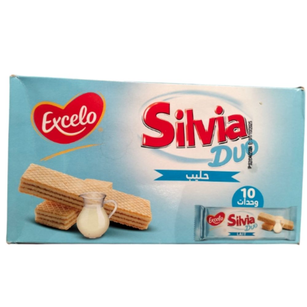 [696170] Pack Silvia duo lait 26 g x 10 Pièces