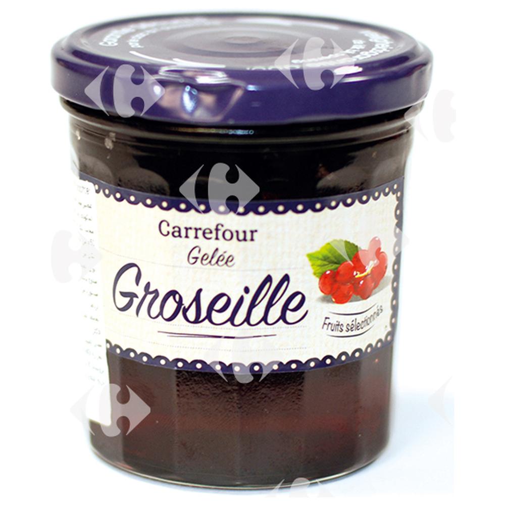 [184922] Gelée Groseilles Carrefour en Verre 370g