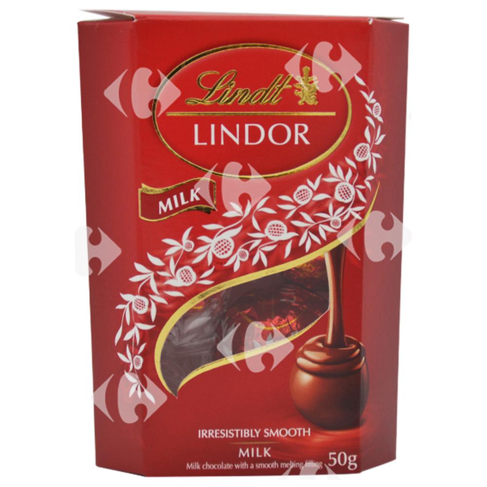 [526792] Truffes au Chocolat au Lait Lindor Lindt 50g